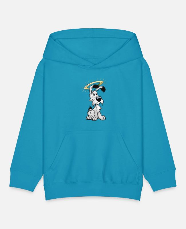 Asterix & Obelix Dogmatix With Halo on Kids’ Hoodie