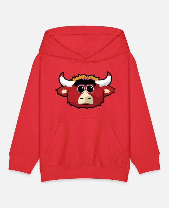 benny the bull on Kids’ Hoodie