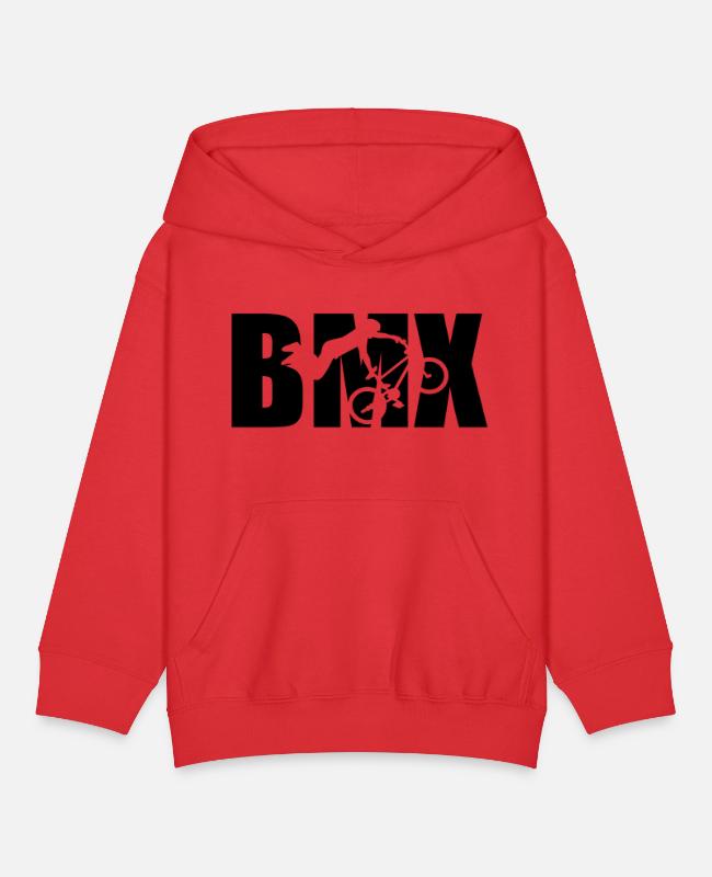 BMX on Kids’ Hoodie