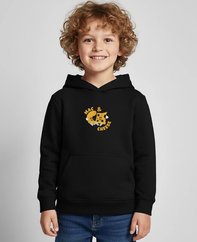 Cheese Mac & Cheese Funny Gift Idea on Kids’ Premium Hoodie