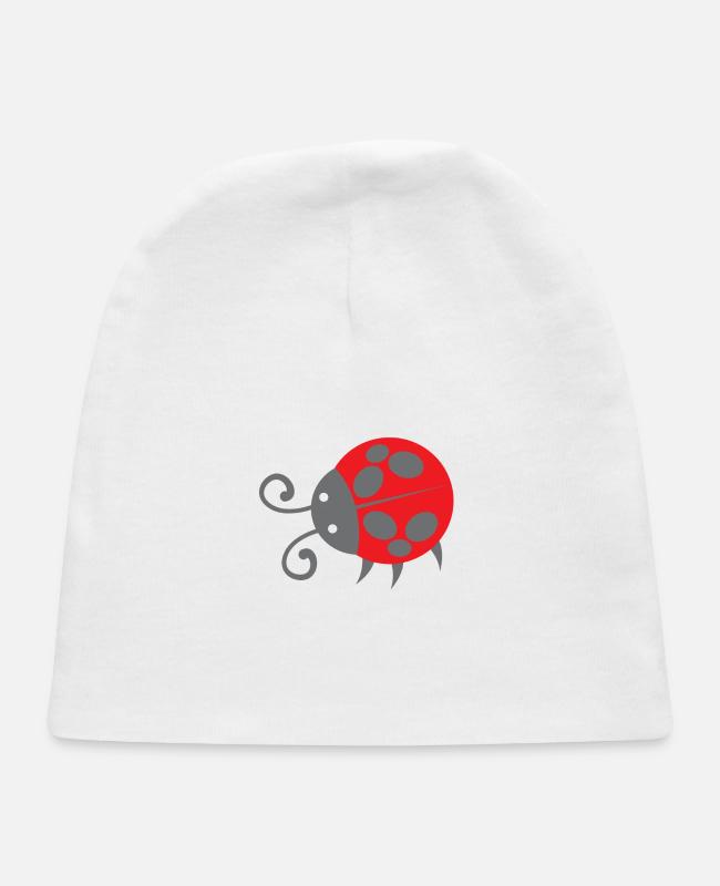 Cute little ladybird on Baby Cap