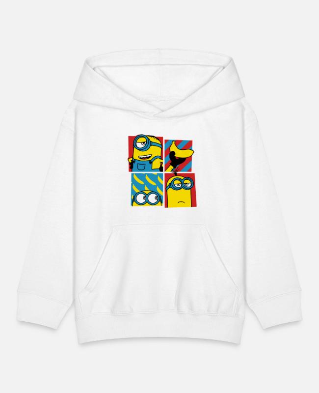 Minions Stuart Bob Kevin Humour on Kids’ Hoodie