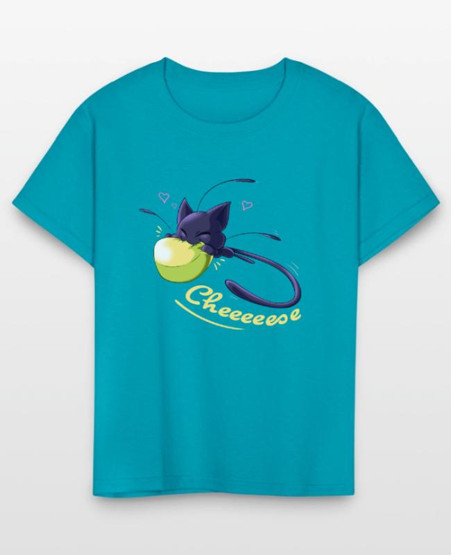 Miraculous Cheese Plagg Cat Noir on Kids’ T-Shirt