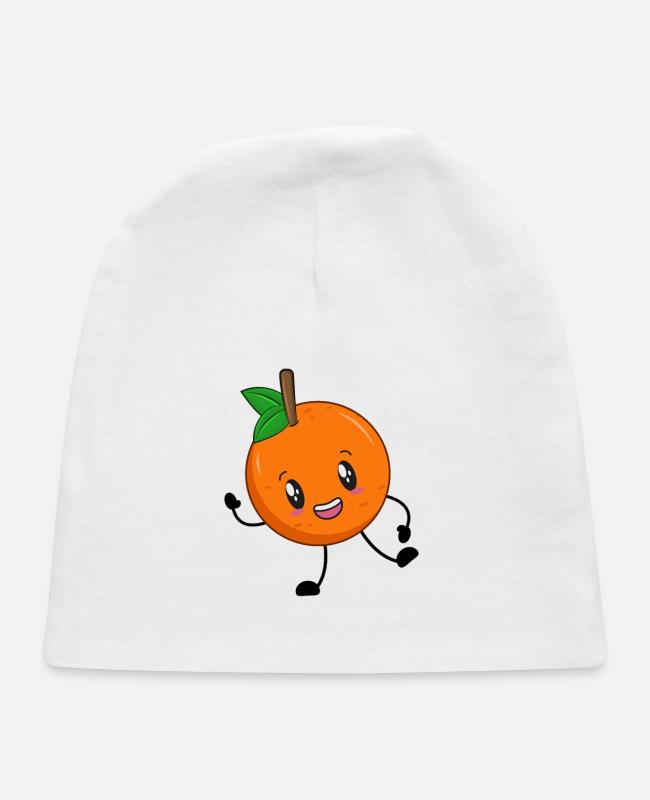 Orange on Baby Cap