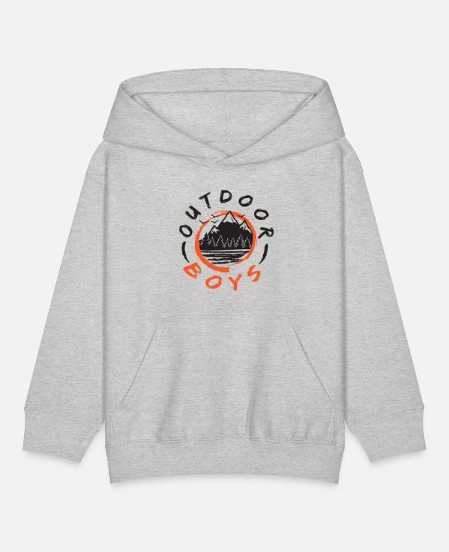 Outdoor Boys Logo on Kids’ Hoodie