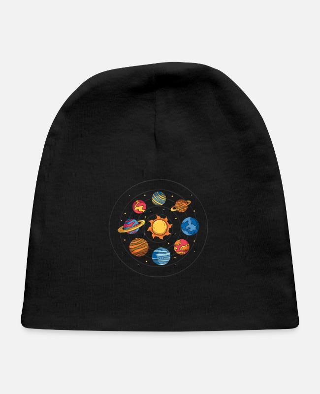Outer Space Planets Scientist Galaxy Universe Gift on Baby Cap