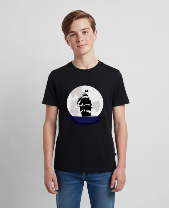 Pirate Ship on Kids’ Premium T-Shirt