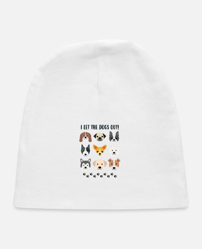 Pug Dog Doggie Breed Pet Animal Gift Idea on Baby Cap