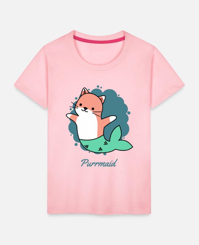 Purrmaid | Mermaid Cat on Toddler Premium T-Shirt