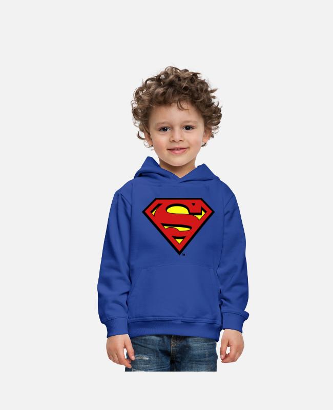 Superman S-Shield on Kids’ Premium Hoodie