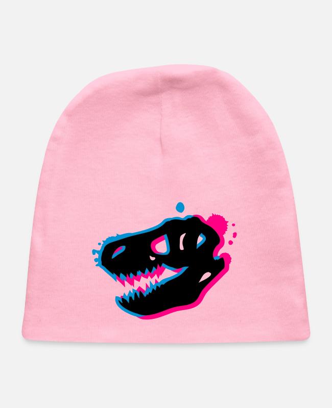 T Rex Skull 3-D on Baby Cap